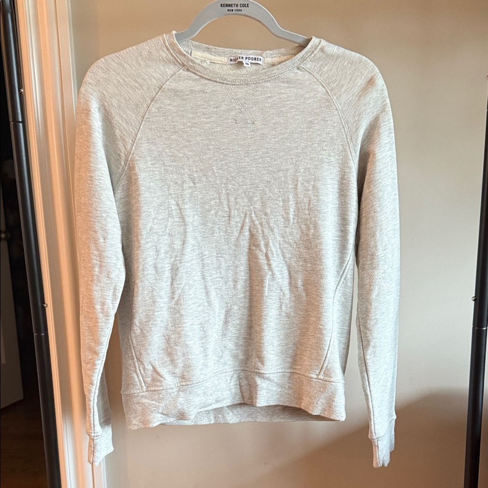 Richer Poorer crewneck sweatshirt (XS)